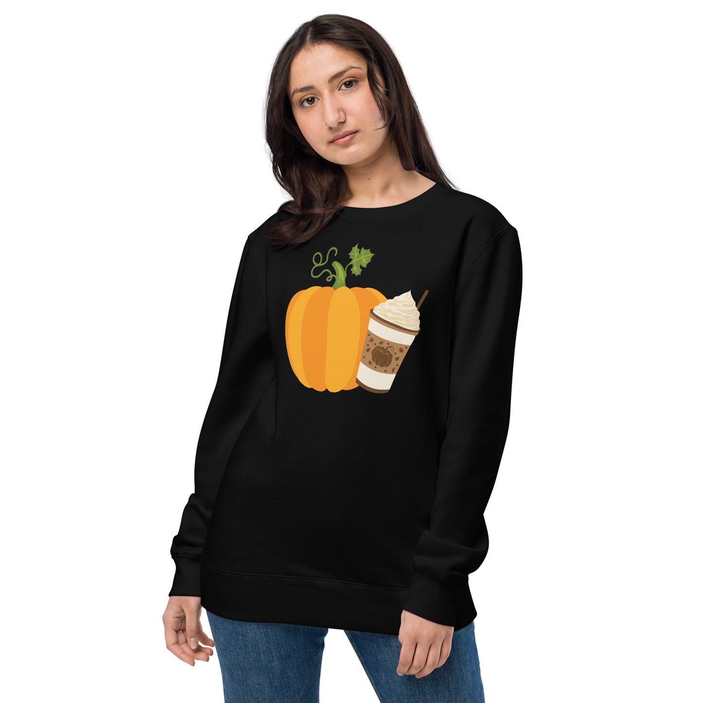 Fitted fashion sweatshirt