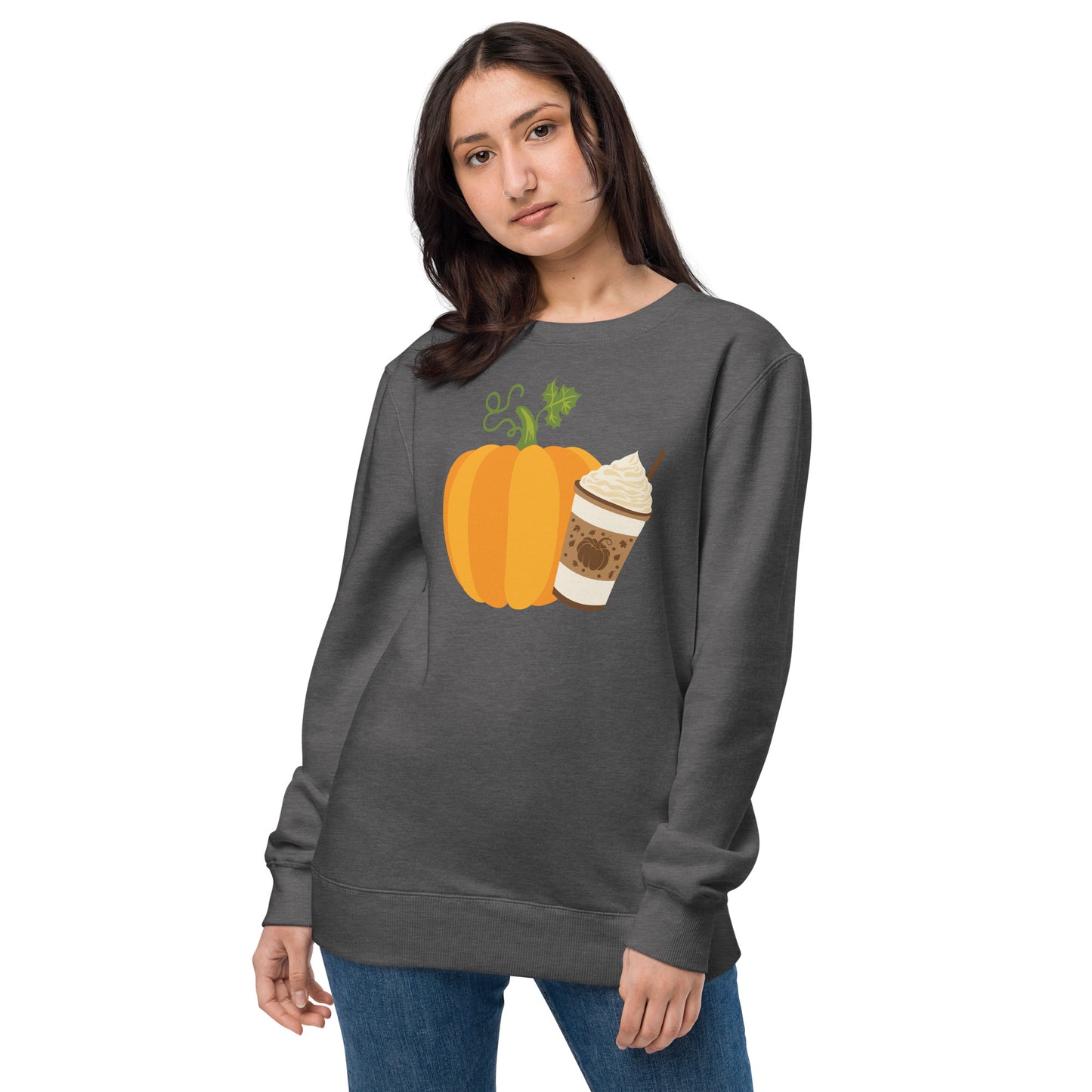 Fitted fashion sweatshirt