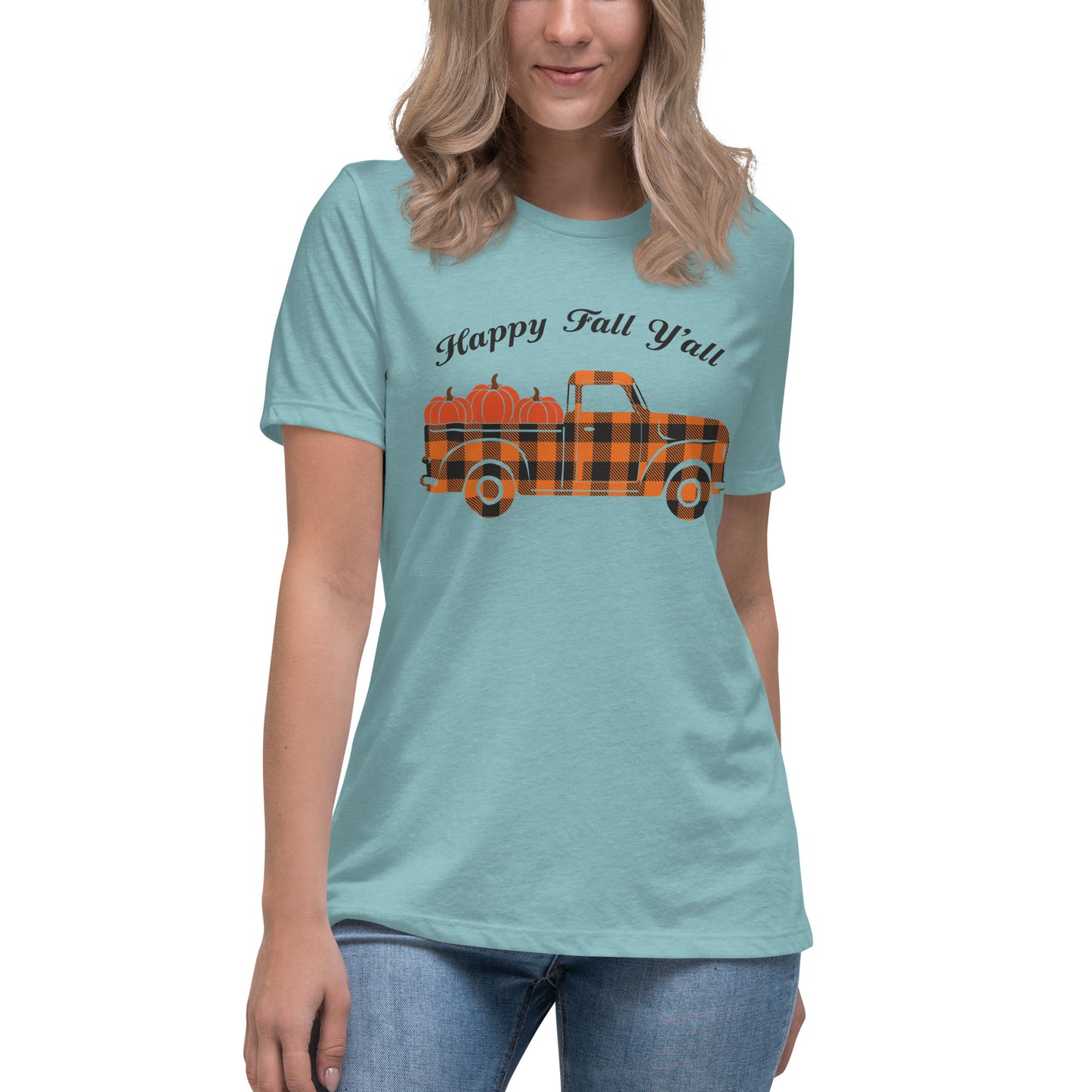 Happy Fall Y'all Women's Relaxed T-Shirt