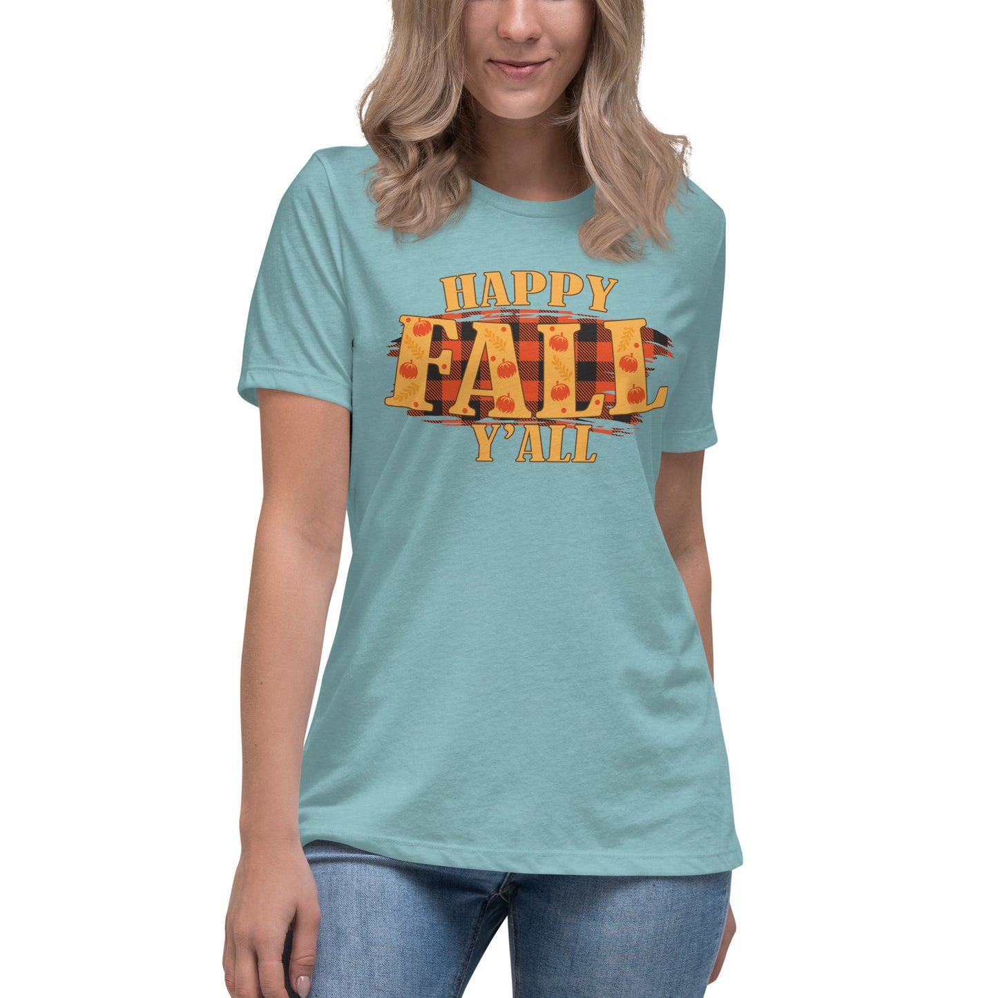 Happy Fall Y'all Women's Relaxed T-Shirt