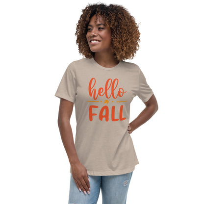 Hello Fall Women's Relaxed T-Shirt