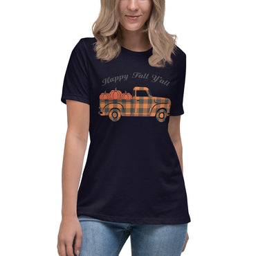 Happy Fall Y'all Women's Relaxed T-Shirt