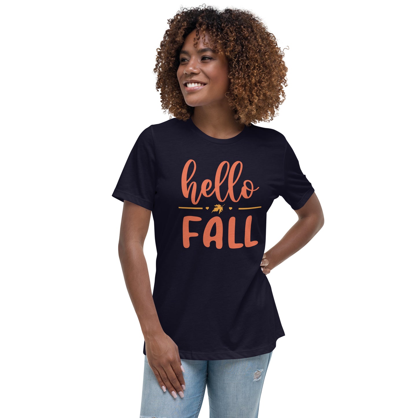 Hello Fall Women's Relaxed T-Shirt