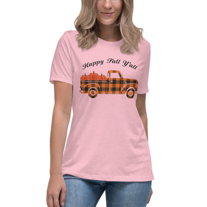 Happy Fall Y'all Women's Relaxed T-Shirt