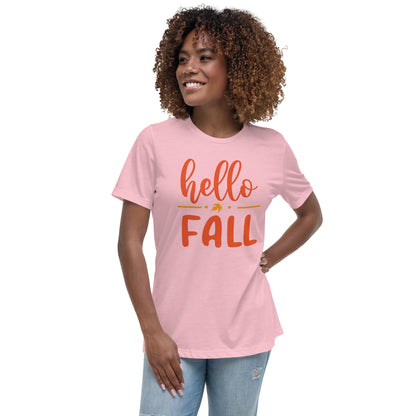 Hello Fall Women's Relaxed T-Shirt