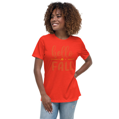 Hello Fall Women's Relaxed T-Shirt