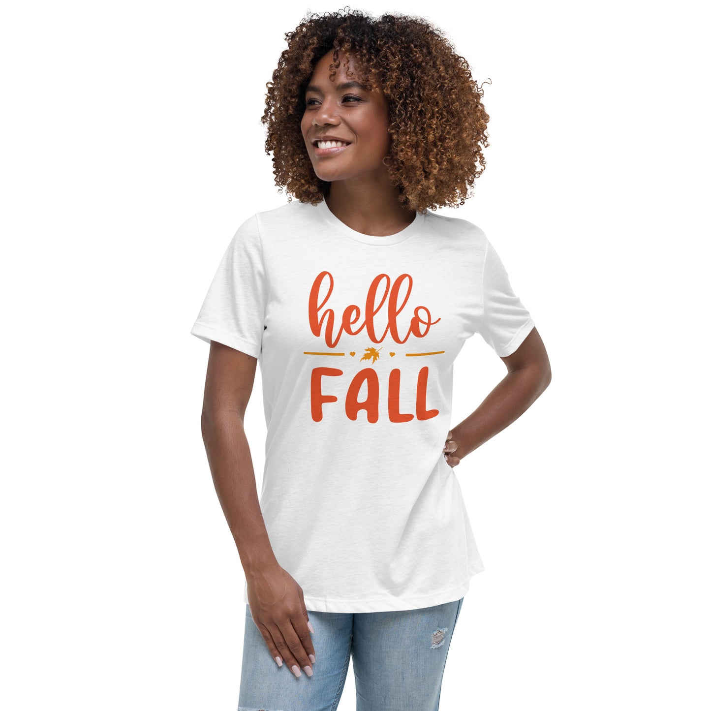 Hello Fall Women's Relaxed T-Shirt